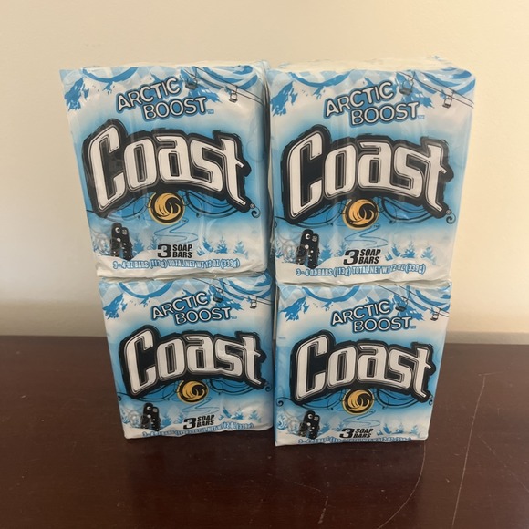 coast Other - 12 Bars Coast Arctic Boost Bar Soap 4 Oz Discontinued Htf Rare